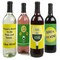 Big Dot of Happiness You Got Served - Tennis Decorations for Women and Men - Tennis Ball Party Wine Bottle Label Stickers - Set of 4